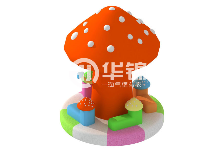 镇江淘气堡-电动蘑菇转椅