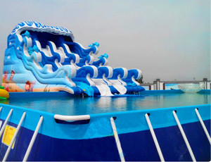 汉中水上乐园-冲浪水滑梯